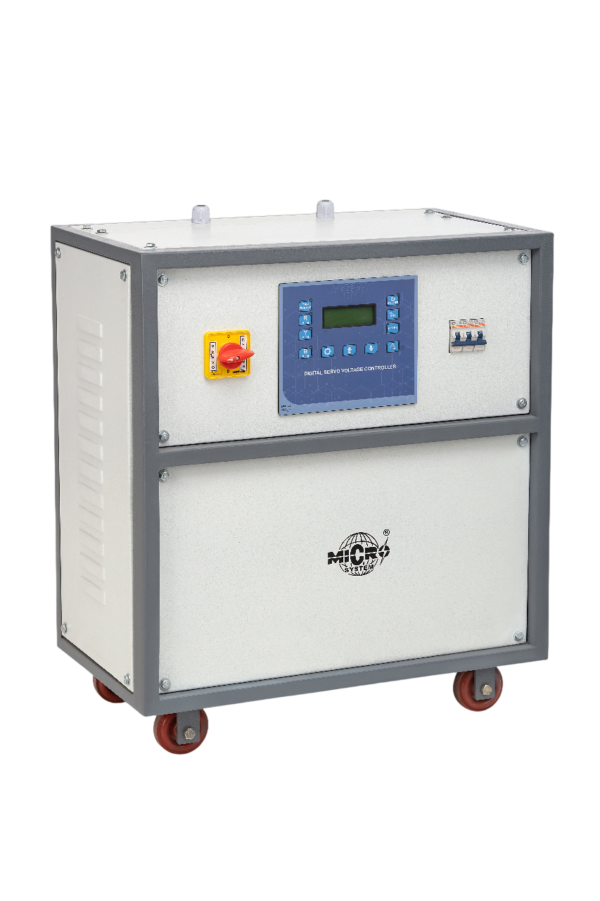 Three Phase Servo Voltage Stabilizer (Square Model)